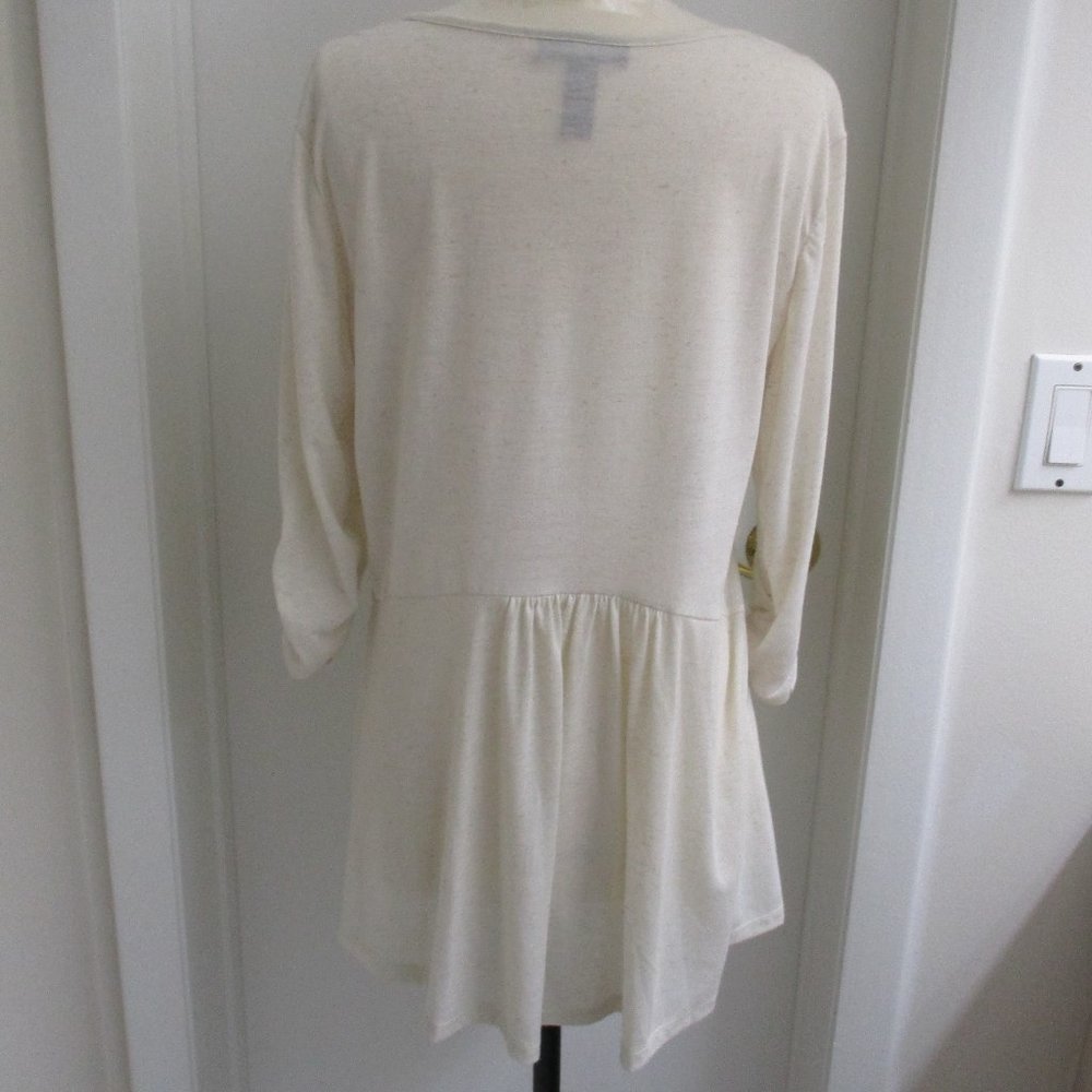 Style & Co. Gold & Yellow Print Tunic - NWOT - Picture 5 of 14